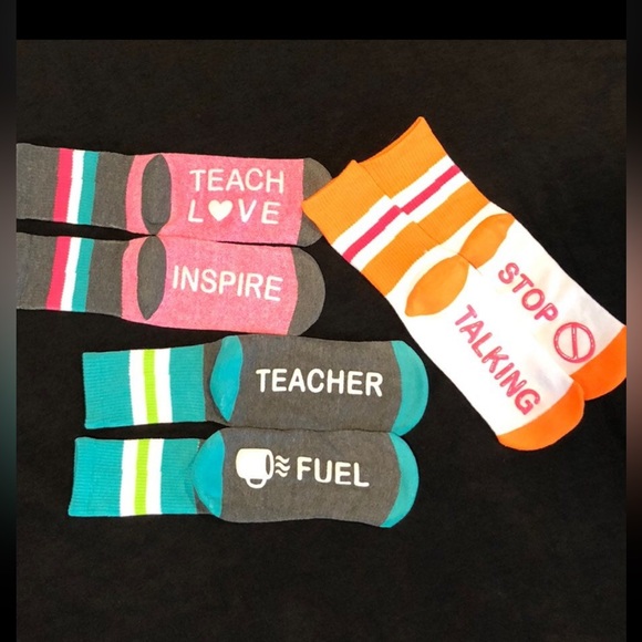 Teacher Socks - Picture 1 of 3
